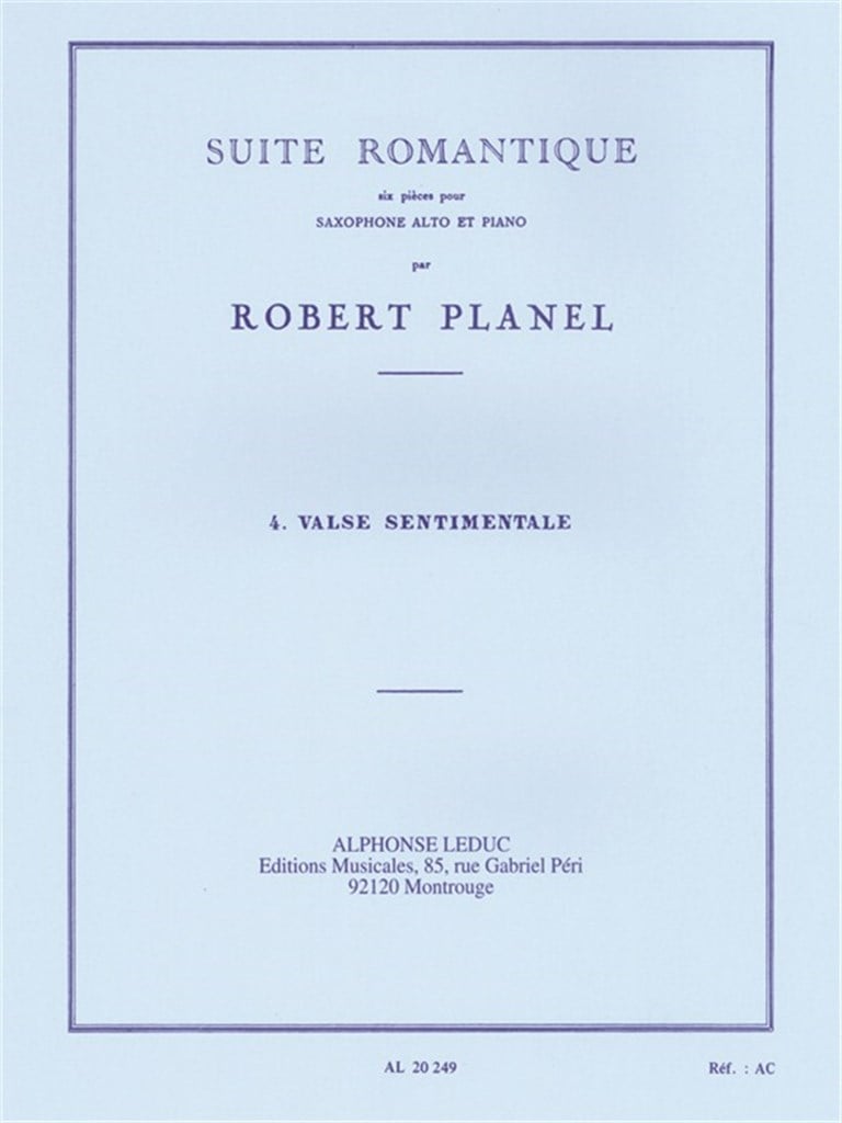 Suite Romantique - Valse Sentimentale